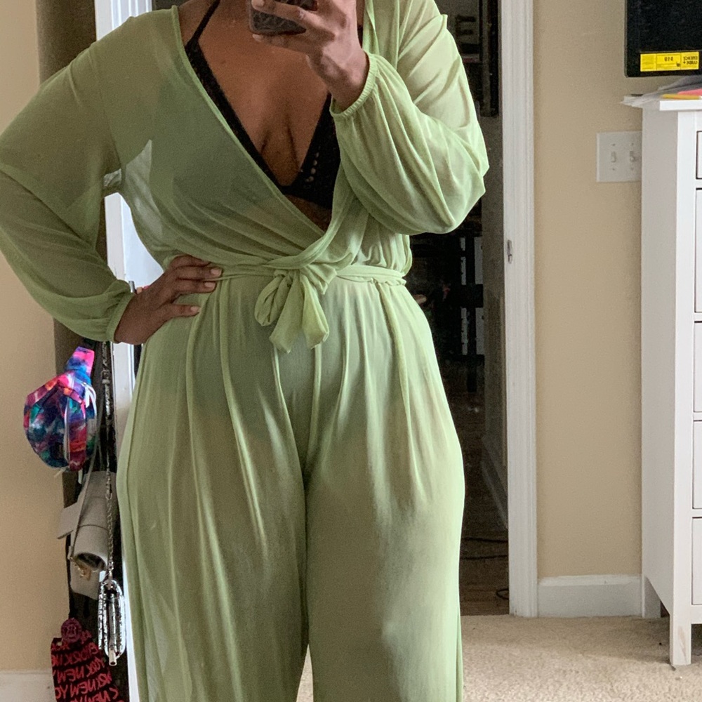 Rue107 Sage Green Coverup-Worn Once!!!
